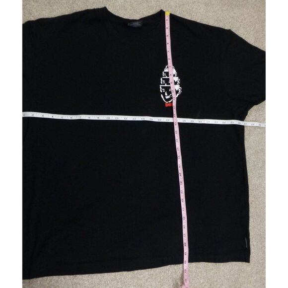 Ice Cream Black T-Shirt Triple Head Graphic - Picture 7 of 9